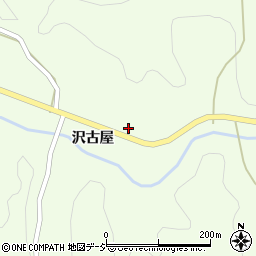 福島県石川町（石川郡）板橋（沢古屋）周辺の地図