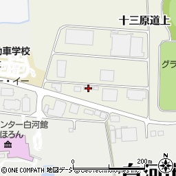 福島県白河市十三原道上3周辺の地図