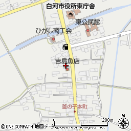 福島県白河市東釜子本町100周辺の地図