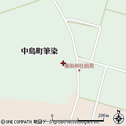 石川県七尾市中島町筆染ロ周辺の地図