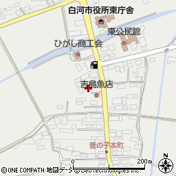 福島県白河市東釜子本町101周辺の地図