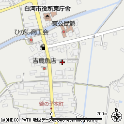 福島県白河市東釜子本町10周辺の地図