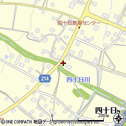 新潟県南魚沼市四十日418周辺の地図