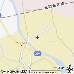 新潟県上越市土口150周辺の地図
