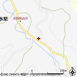 新潟県十日町市松之山水梨521周辺の地図