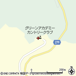 福島県白河市表郷小松滝ヶ沢周辺の地図