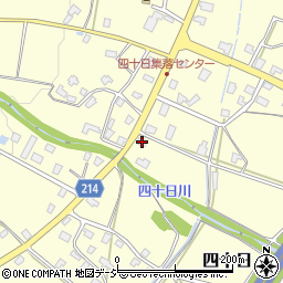 新潟県南魚沼市四十日374周辺の地図