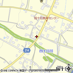 新潟県南魚沼市四十日381周辺の地図