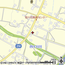 新潟県南魚沼市四十日372周辺の地図