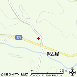 福島県石川郡石川町板橋沢古屋87周辺の地図