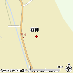 石川県羽咋郡志賀町谷神イ周辺の地図
