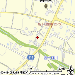 新潟県南魚沼市四十日383周辺の地図