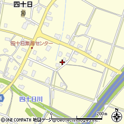 新潟県南魚沼市四十日347周辺の地図