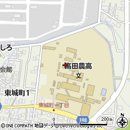 新潟県上越市東城町周辺の地図