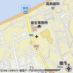 大三フーズ　株式会社クスリのアオキ能生店周辺の地図