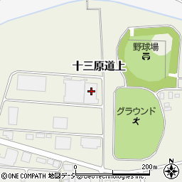 福島県白河市十三原道上3-37周辺の地図