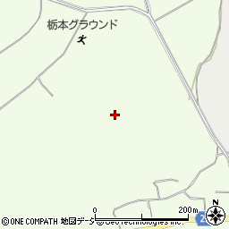 福島県白河市東栃本一倉裏山周辺の地図