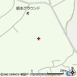 福島県白河市東栃本（一倉裏山）周辺の地図
