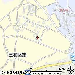 新潟県上越市三和区窪186周辺の地図