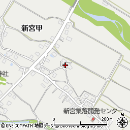 新潟県十日町市新宮甲周辺の地図