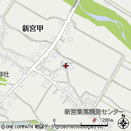 新潟県十日町市新宮（甲）周辺の地図
