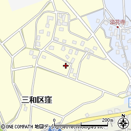 新潟県上越市三和区窪201周辺の地図