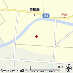 石川県七尾市中島町河崎ヘ周辺の地図