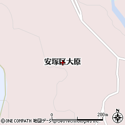 新潟県上越市安塚区大原周辺の地図