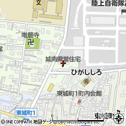 城南県営住宅Ａ棟周辺の地図