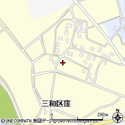 新潟県上越市三和区窪209周辺の地図