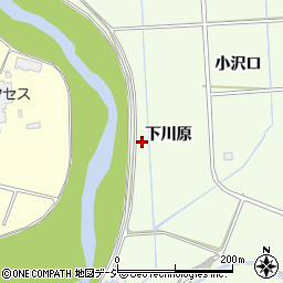 福島県いわき市小川町下小川（下川原）周辺の地図