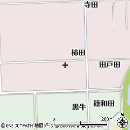 福島県いわき市四倉町戸田柿田周辺の地図