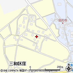 新潟県上越市三和区窪182周辺の地図