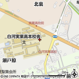 福島県白河市瀬戸原周辺の地図
