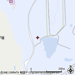 福島県白河市東上野出島笹山周辺の地図