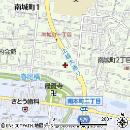 ローソン上越南城町店周辺の地図
