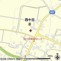 新潟県南魚沼市四十日396周辺の地図