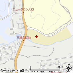 福島県白河市東三坂周辺の地図