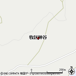 新潟県上越市牧区神谷周辺の地図