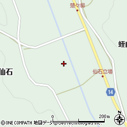 組矢川周辺の地図