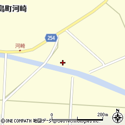 石川県七尾市中島町河崎チ14周辺の地図