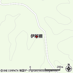 福島県石川郡古殿町山上伊屋棚周辺の地図
