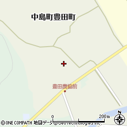 石川県七尾市中島町豊田町レ周辺の地図