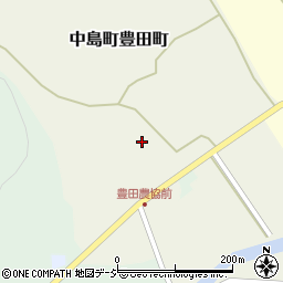 石川県七尾市中島町豊田町（レ）周辺の地図