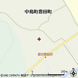 石川県七尾市中島町豊田町レ38周辺の地図