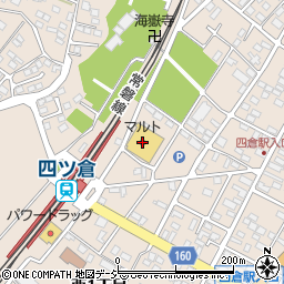 株式会社マルト　四倉店周辺の地図