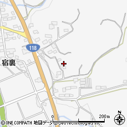 福島県浅川町（石川郡）里白石（出シ）周辺の地図