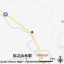 新潟県十日町市松之山水梨2063周辺の地図