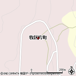 新潟県上越市牧区片町周辺の地図