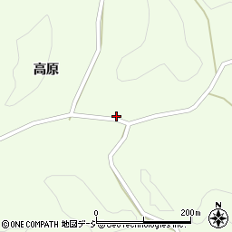 福島県石川郡石川町板橋高原237周辺の地図